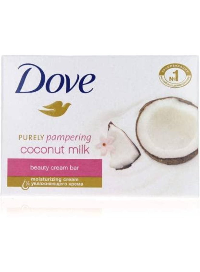 DOVE Purely Pampering Coconut Milk Soap (4 x 135 g) - Image 2